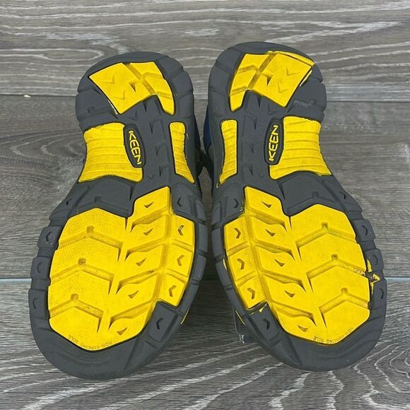 Keen Newport H2 C Blue Depths Gargoyle Toddler Boy Size 12 Hiking Water Shoes - Picture 7 of 11